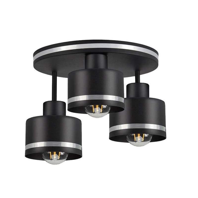 Stropná bodová lampa WAMA 3xE27 Candellux 1