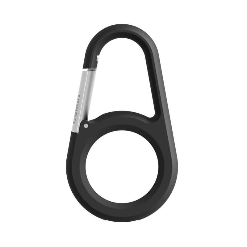 Belkin puzdro na Airtag s karabínou čierna