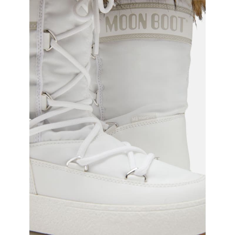 Dámske vysoké zimné topánky MOON BOOT MB LTRACK MONACO WP-A001 WHITE 4