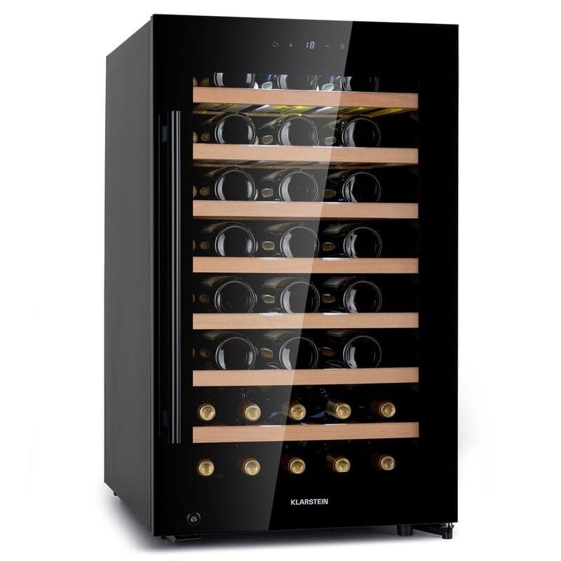 Klarstein Barossa 50 Uno, vinotéka, 120 l, 52 fliaš, 1 zóna, dotykový displej 1