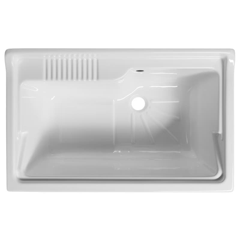 AQUALINE - Závesná výlevka 80x50cm, plast, biela PI8050 3