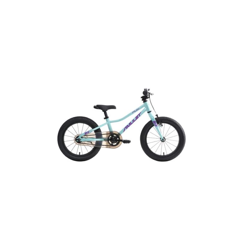 Dievčenský horský bicykel AMULET 16 Fun, celeste blue purple 1