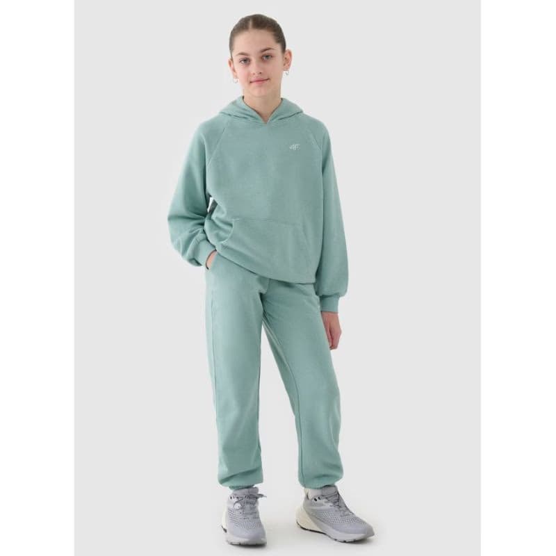 Dievčenské tepláky 4F JUNIOR TROUSERS CAS F0950-47S-MINT 3