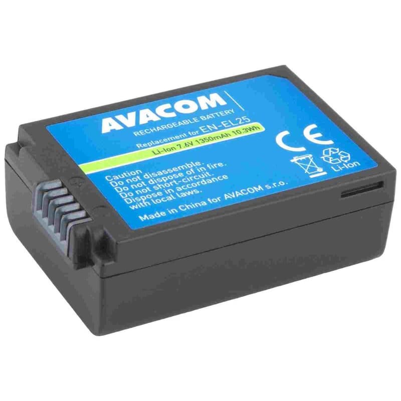 AVACOM Náhradná batéria Nikon EN-EL25 Li-Ion 7.6V 1350mAh 10.3Wh