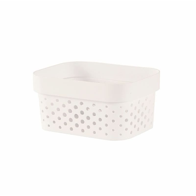 CURVER Úložný box INFINITY DOTS 1.4L | biela 1