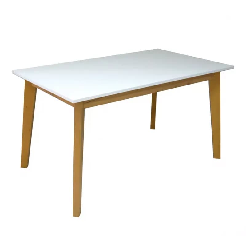 Rozkladací stôl St-968 140/180x80cm Biely/K003 1