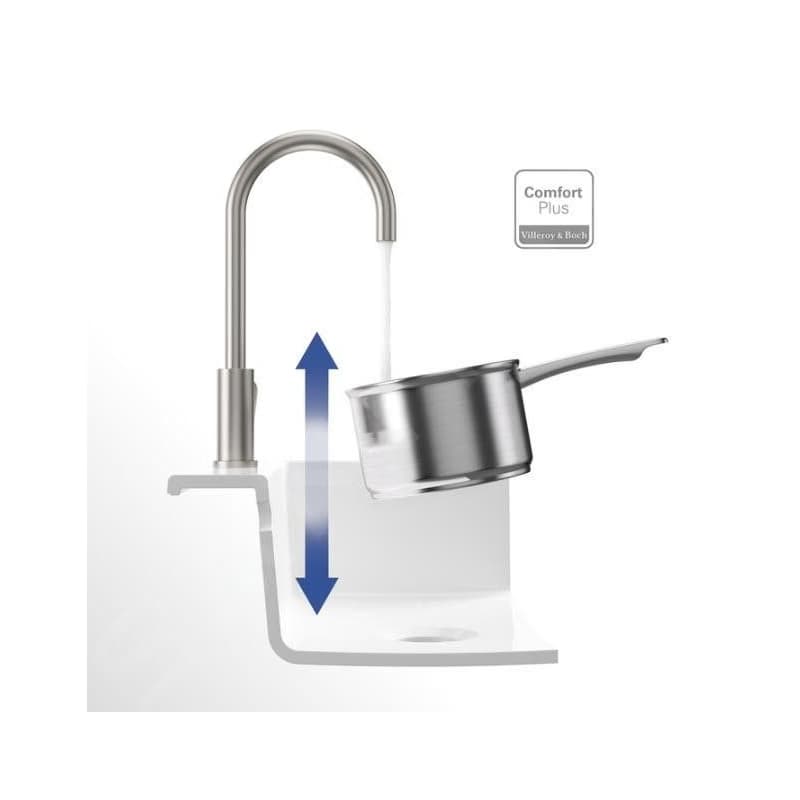 VILLEROY & BOCH VILLEROY & BOCH - Drezová batéria Umbrella Flex Nerez 925400LC 4