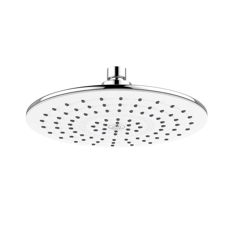 Mereo Termostatická vaňová batéria hlavovou guľatou sprchou, biela CB60101TSH 6