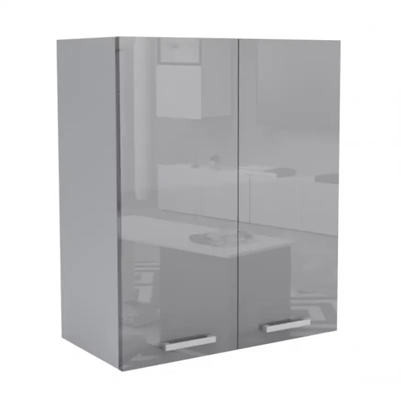 Kuchynská skrinka 60G 2F V72 LUX šedá 1