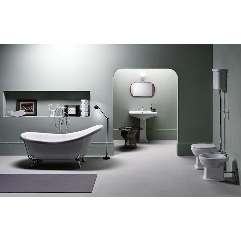 GSI - CLASSIC keramické umývadlo 60x46cm, biela ExtraGlaze 8731111 2