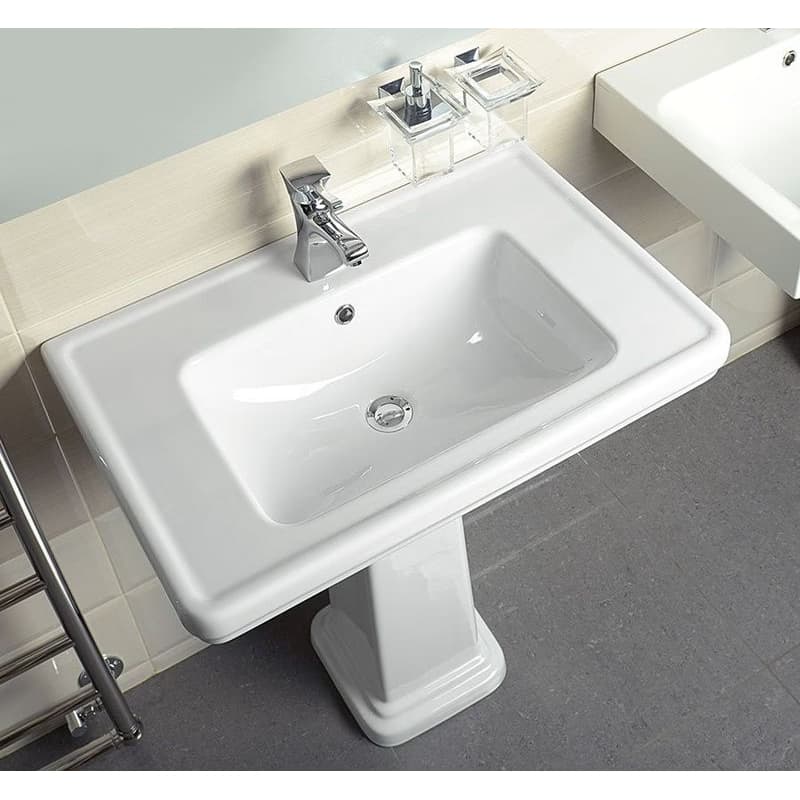 GSI - CLASSIC keramické umývadlo 60x46cm, biela ExtraGlaze 8731111 3