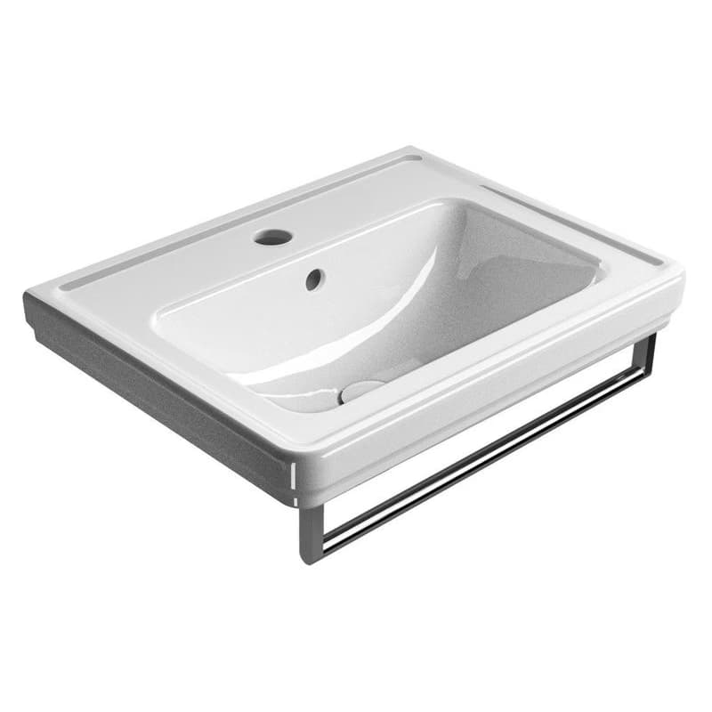 GSI - CLASSIC keramické umývadlo 60x46cm, biela ExtraGlaze 8731111 5
