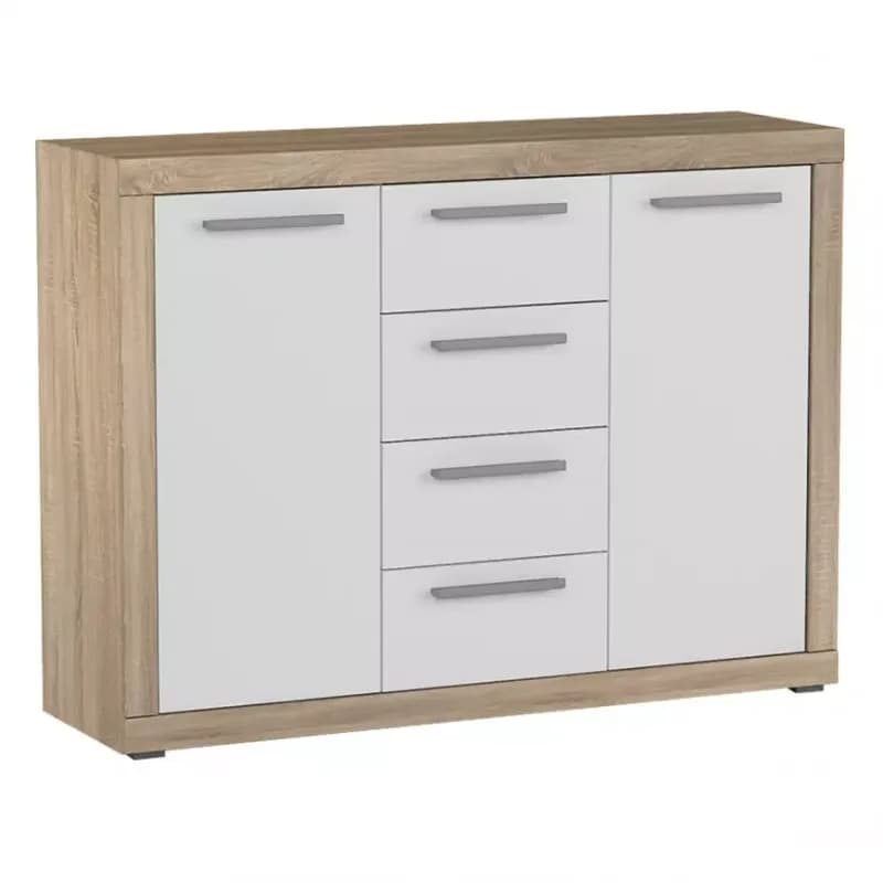 Komoda Verona  138 D.Sonoma+biely 1
