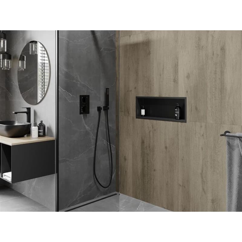 MEXEN - X-Wall-R modul pre vstavanie do steny 60 x 20, čierna 1970602010 4