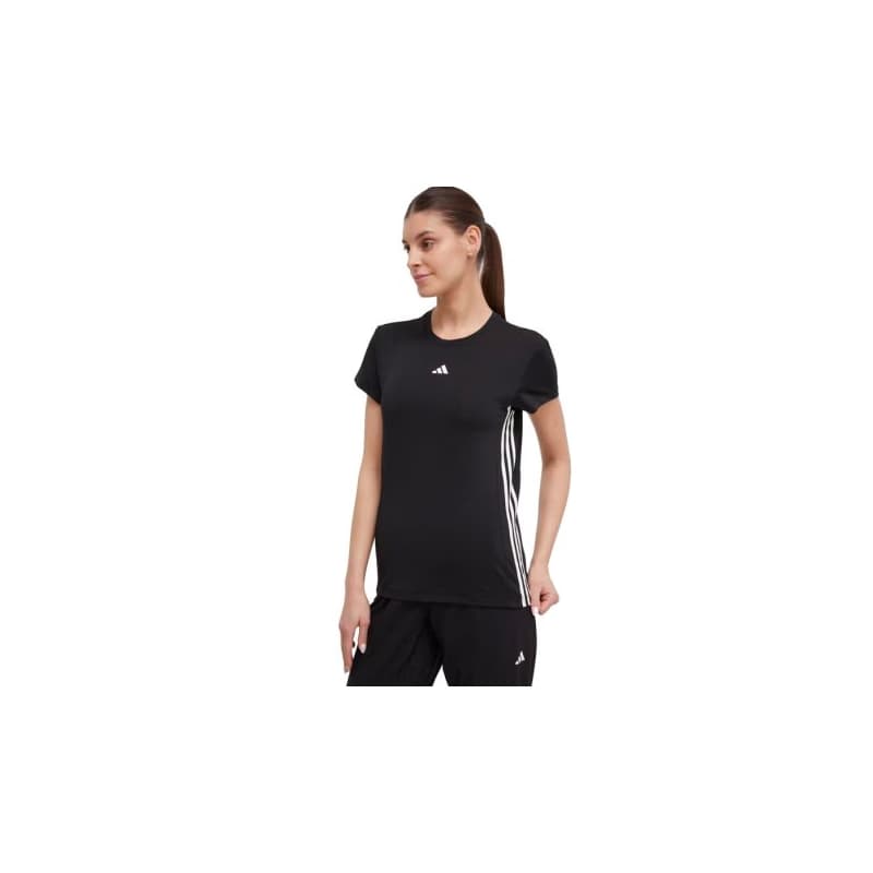 Dámske tréningové tričko s krátkym rukávom ADIDAS HYGLM T BLACK WHITE