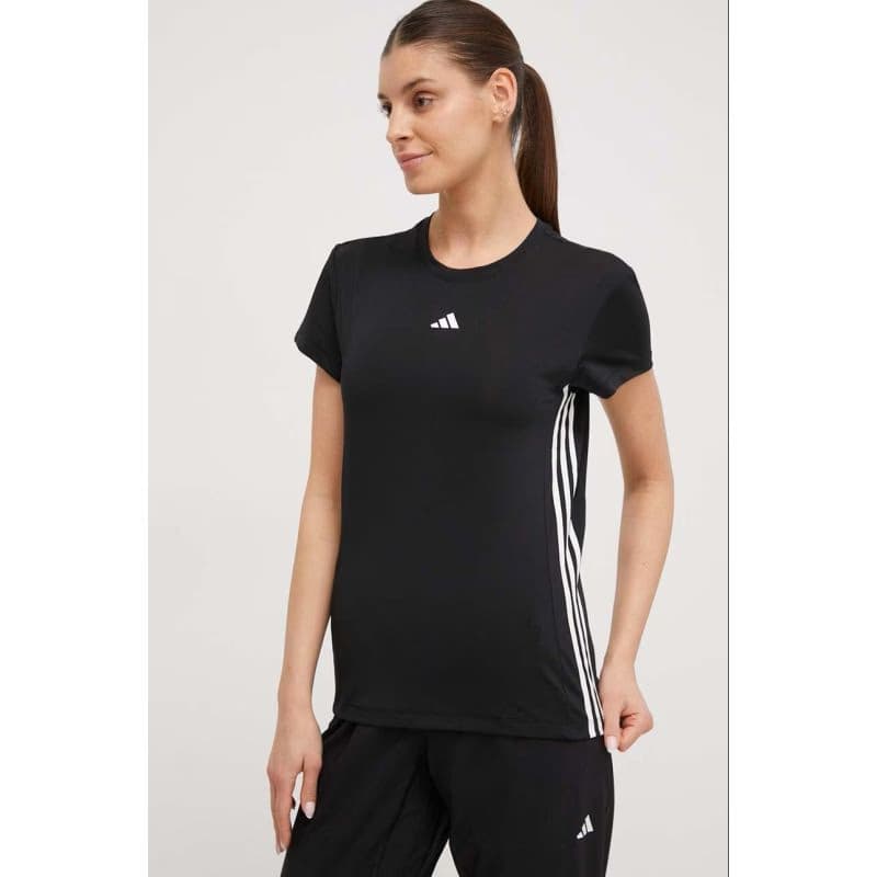 Dámske tréningové tričko s krátkym rukávom ADIDAS HYGLM T BLACK WHITE 2