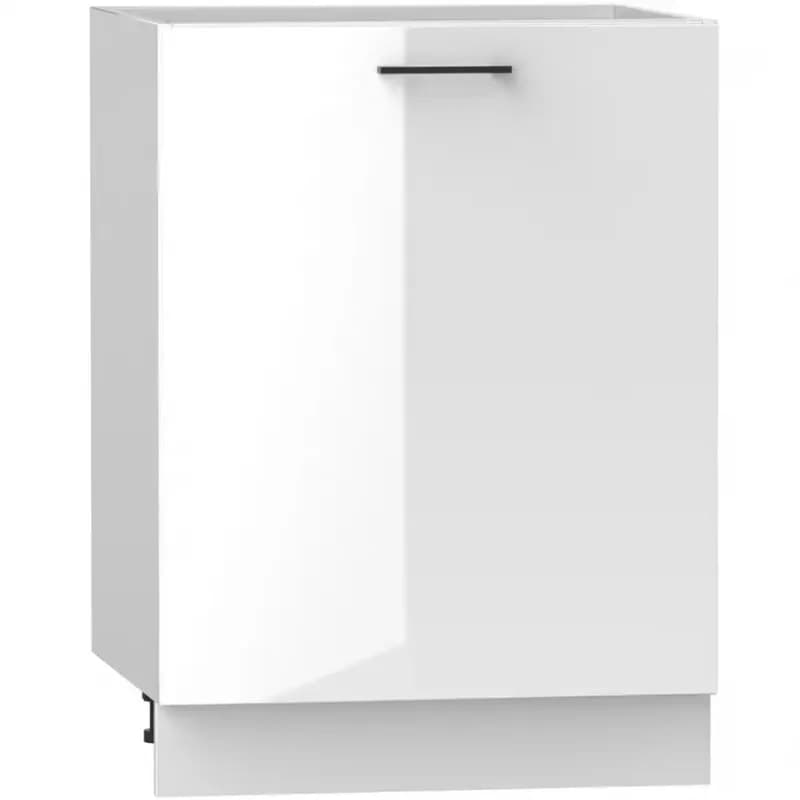 Kuchynská skrinka Oscar D60 Pl biely lesk/biela 1