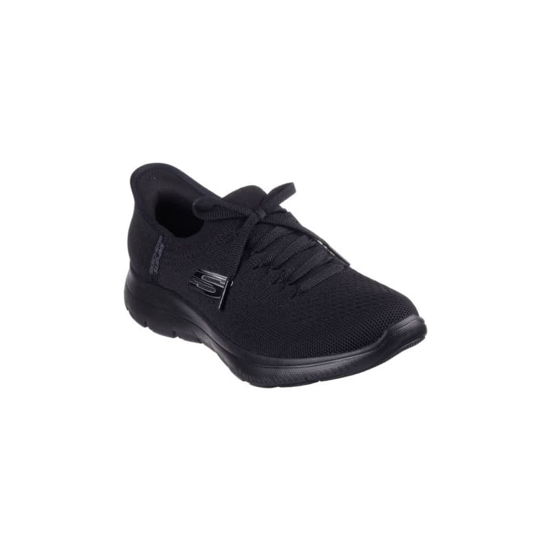 Dámska rekreačná obuv SKECHERS Summits - New Daily Slip-Ins black