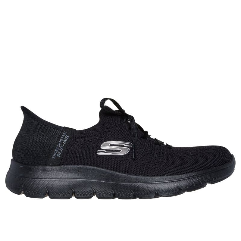 Dámska rekreačná obuv SKECHERS Summits - New Daily Slip-Ins black 2
