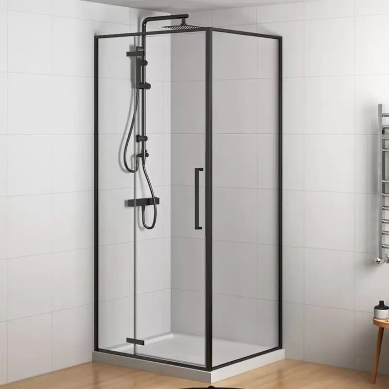 Sprchový kút Etna 100x90 black 1