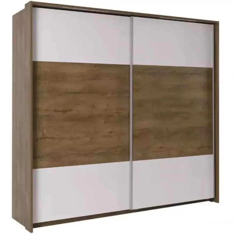 Skrinka Latika dub lefkas burgund/biela 230 cm 1