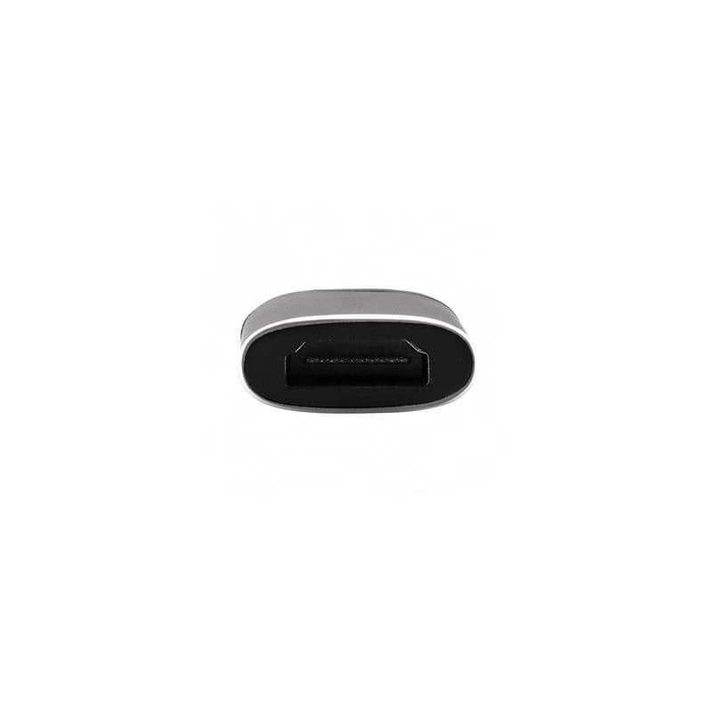 USB (3.1) húb 1-port, 49143, šedá, dĺžka kábla 10cm, Verbatim, 1x HDMI 2