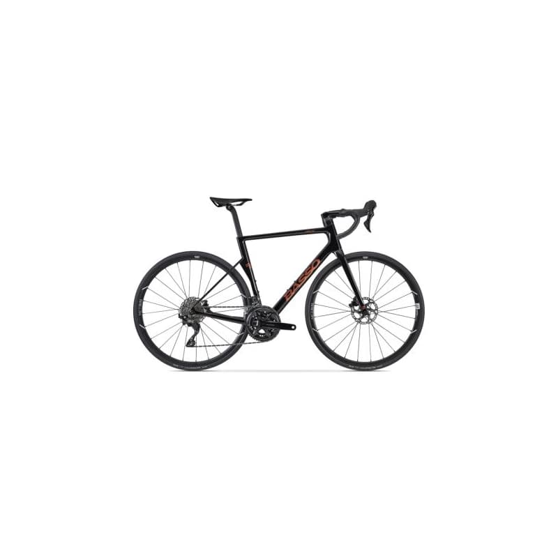 Cestný bicykel BASSO Venta R, Shimano 105 12 speed, Microtech MCT, magma black