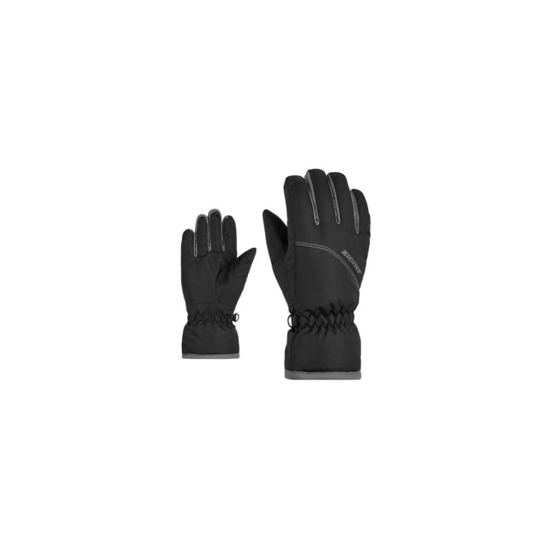 Juniorské lyžiarske rukavice ZIENER LERIN-801999-12-black 1