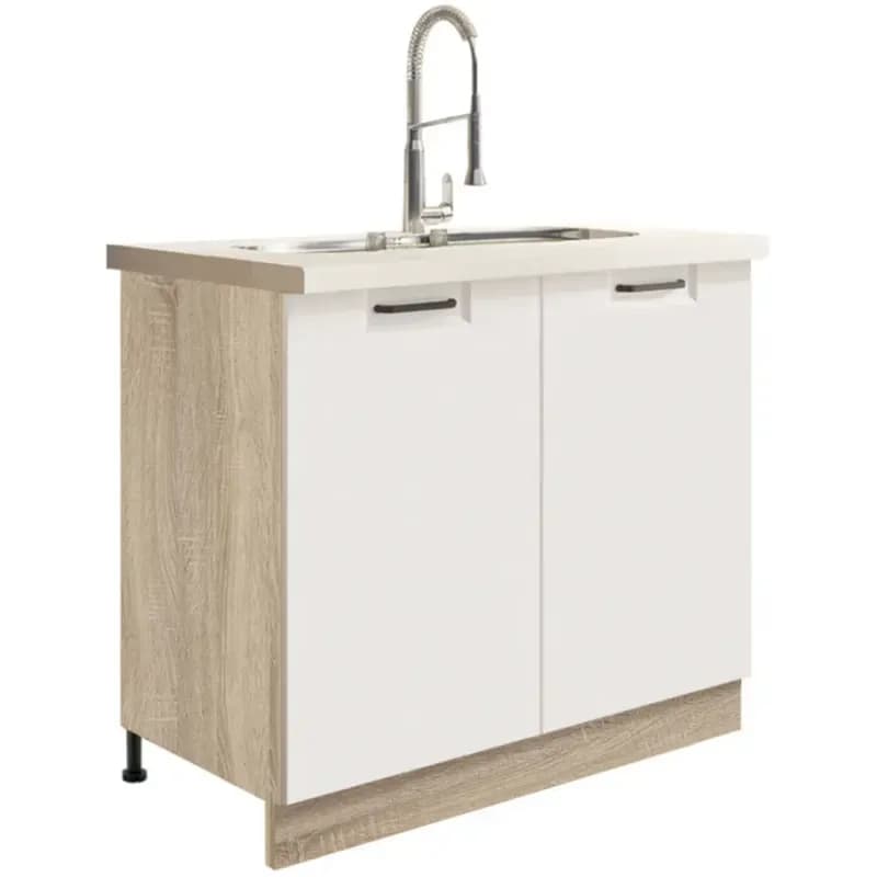 Skrinka do kuchyne Favorit 13d Sonoma/White 1