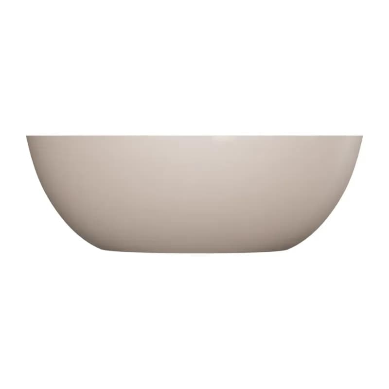 OMNIRES - SHELL M+ Voľne stojaca vaňa, 148 x 75 cm, béžová mat SHELL148WWDB 3