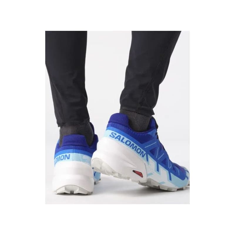 Pánska bežecká trailová obuv SALOMON Speedcross 6 lapis blue ibiza blue white 4