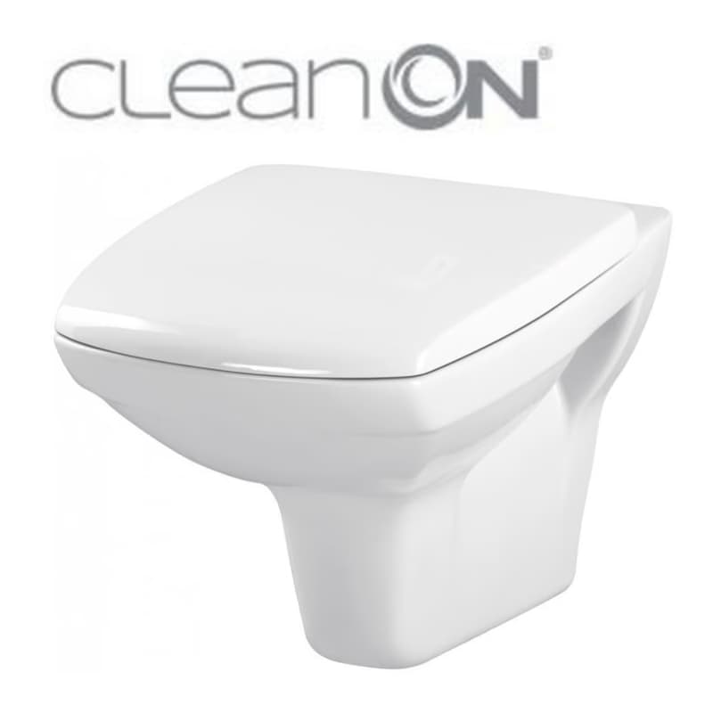 PRIM predstenový inštalačný systém bez tlačidla + WC CERSANIT CLEANON CARINA + SEDADLO PRIM_20/0026 X CA1 6