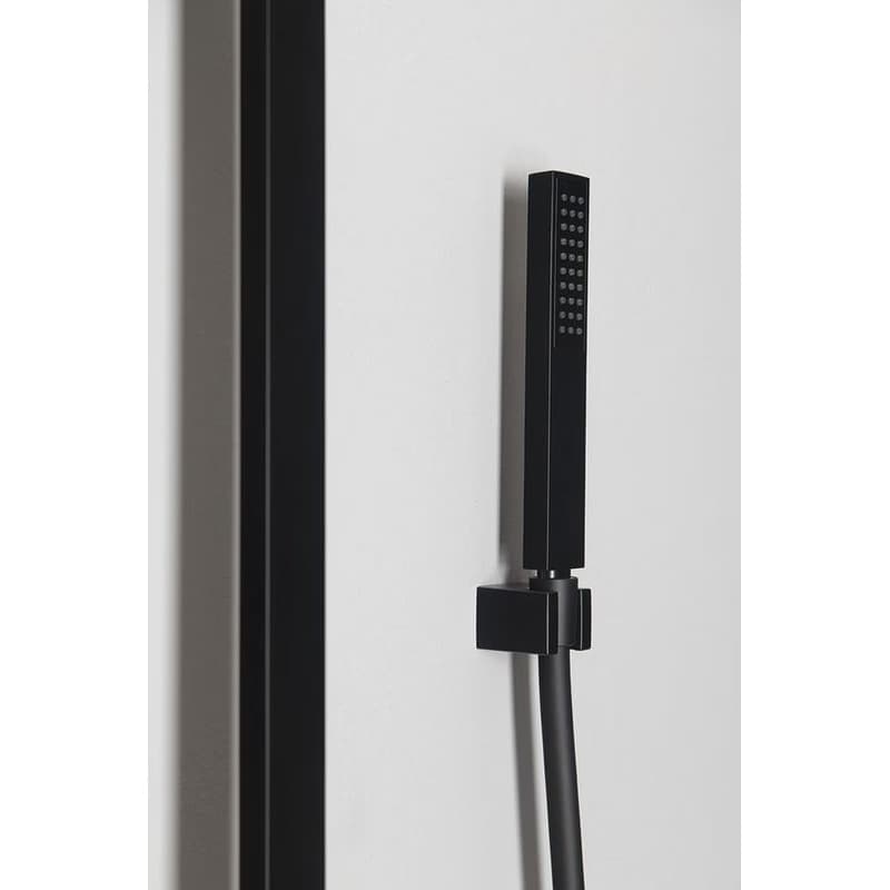 SAPHO - DIMY sprchový stĺp s termostatickou batériou, čierný DM322BL 6