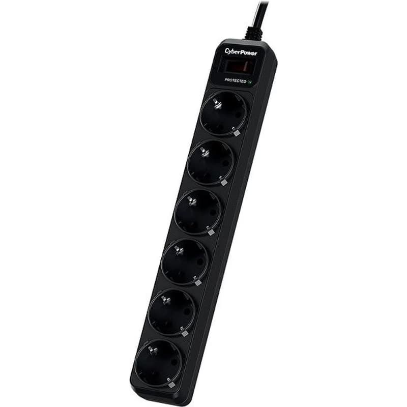 CyberPower Surge Buster™ 6 zásuviek, 1.8m, German, New 2