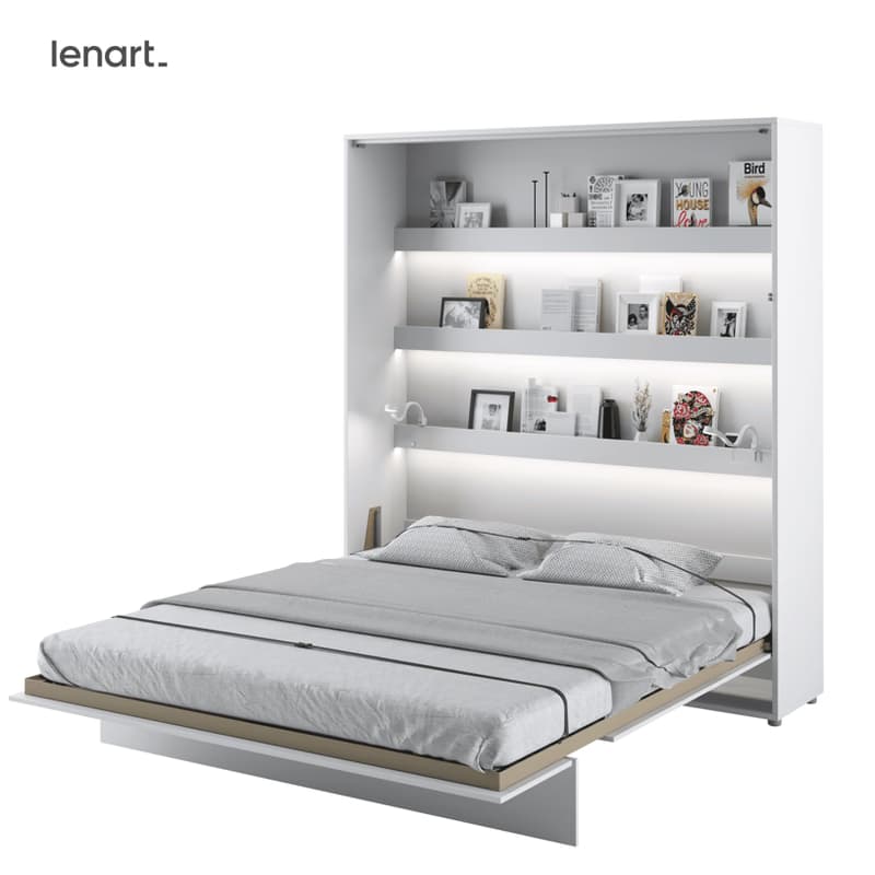 Dig-net nábytok Sklápacia posteľ Lenart BED CONCEPT BC-13 biela | 180 x 200 cm 1