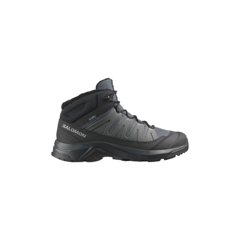 Pánske členkové zimné topánky SALOMON X-Adventure Coldrush WP M asphalt black alloy