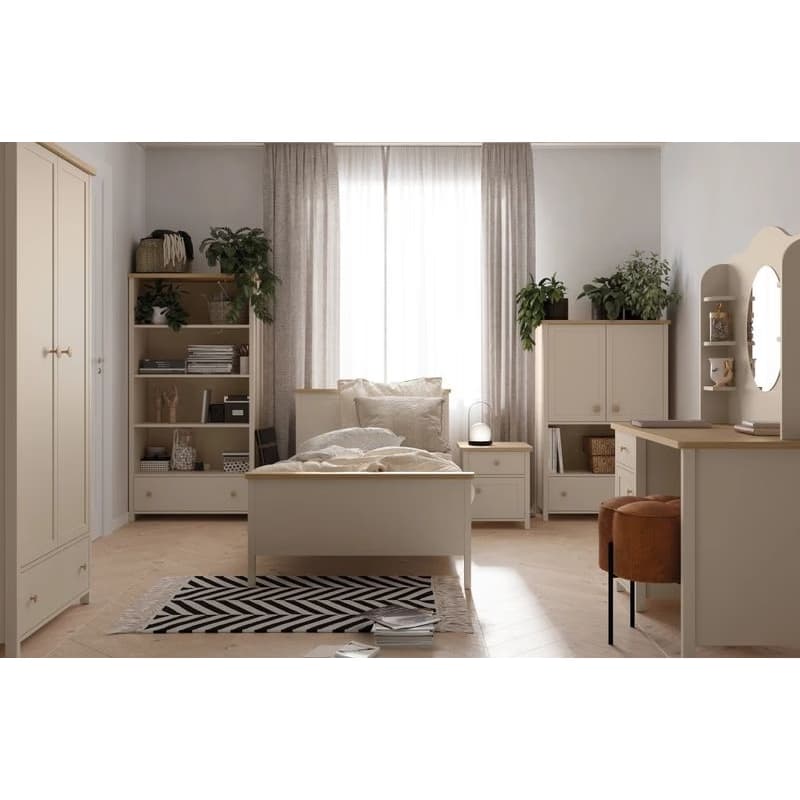 Dig-net nábytok Šatníková skriňa LORRY SO-12 | béžová 2