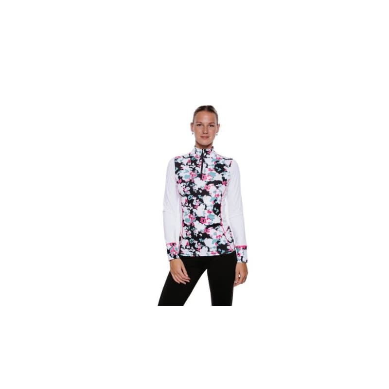 Dámske tričko AUTHORITY DRYZIP III W white print