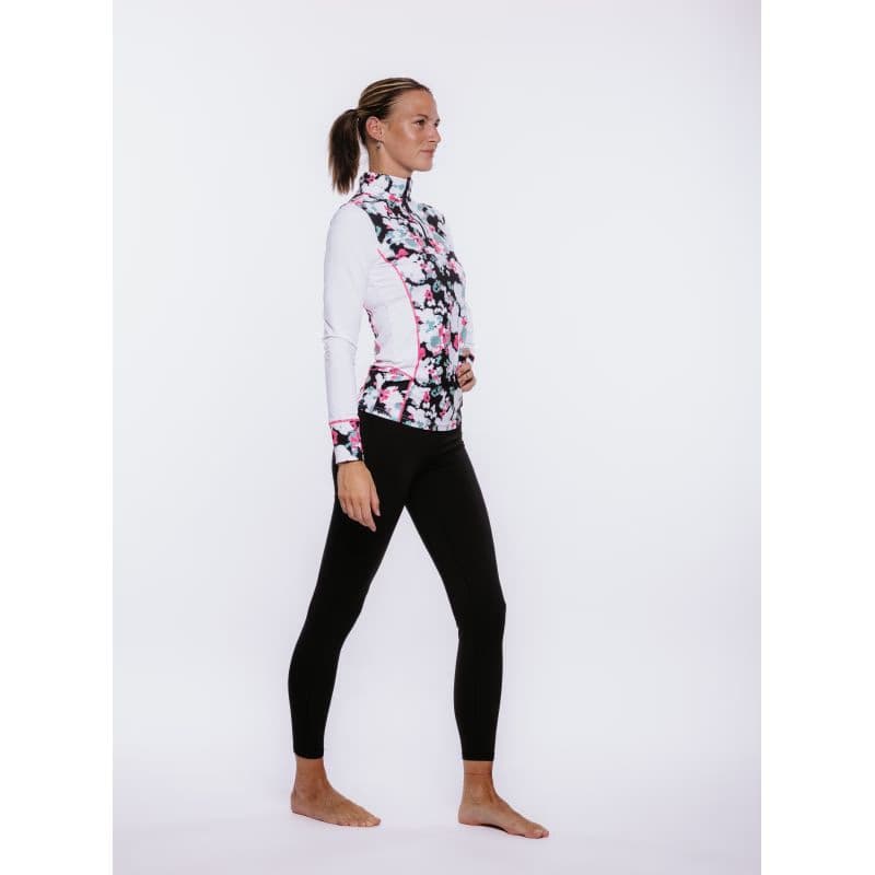 Dámske tričko AUTHORITY DRYZIP III W white print 4