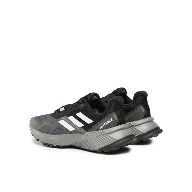 Dámska bežecká trailová obuv ADIDAS Terrex Soulstride W core black crystal white grey four 5