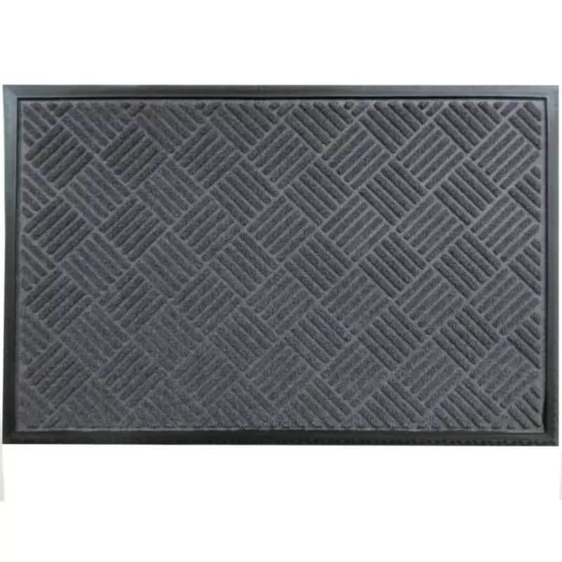 Rohožka reliéfna antracit premium 60x90 1