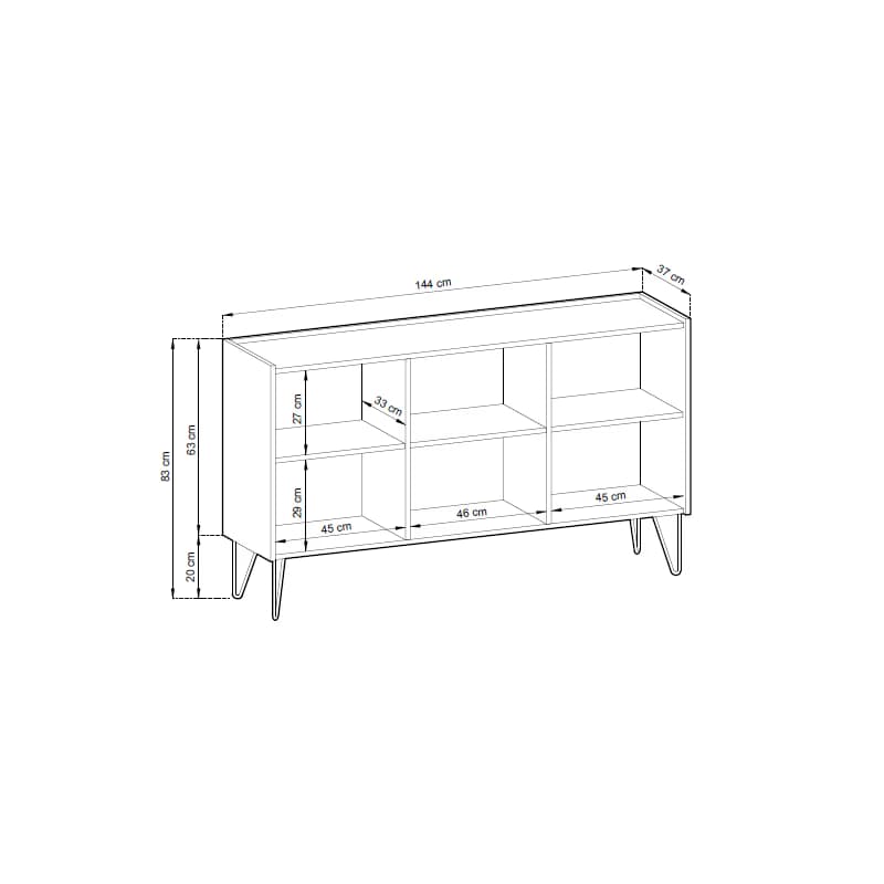 ArtPS Komoda HARMY | K144 5