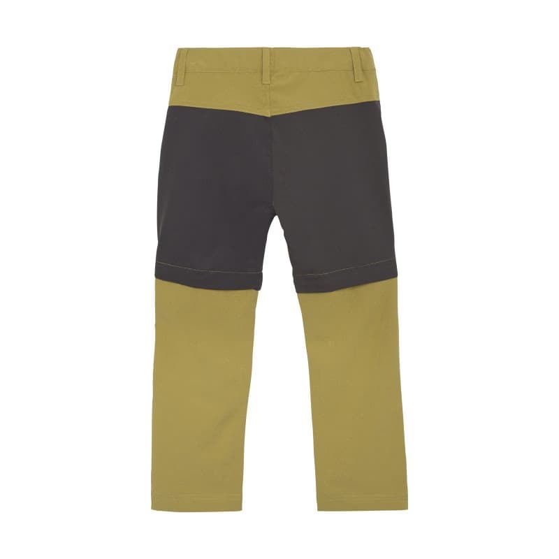 Chlapčenské turistické nohavice COLOR KIDS Soft Pants Stretch W. Zip Off, fennel seed 2