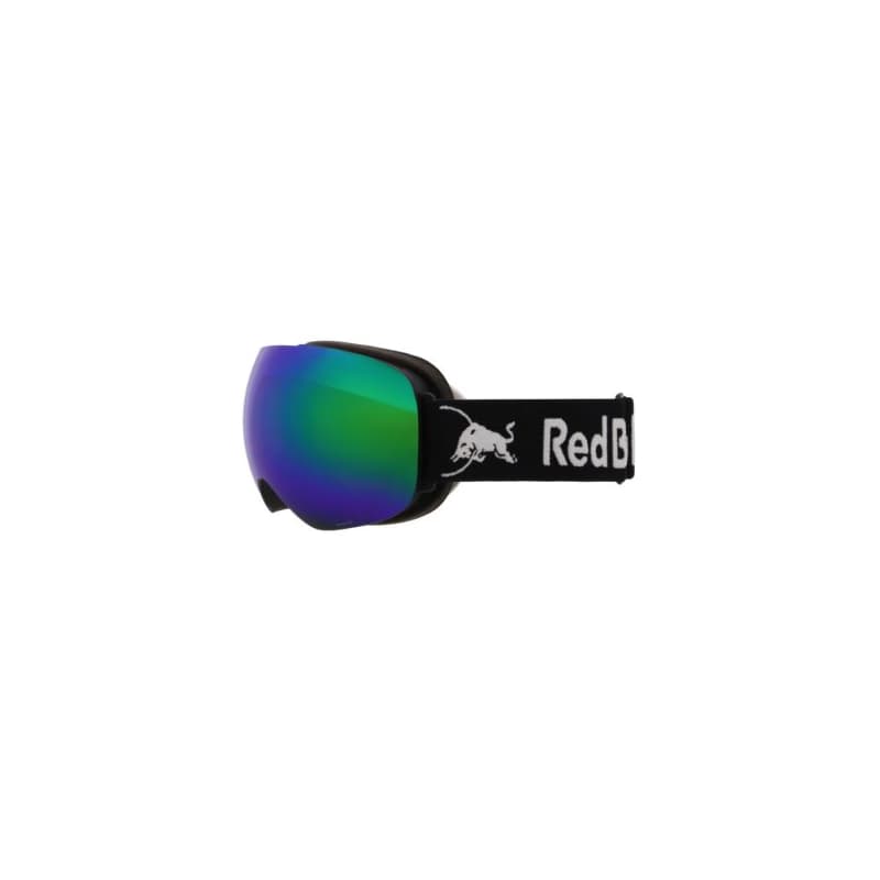 Lyžiarske okuliare RED BULL SPECT BENT-06GR3, black brown with green mirror