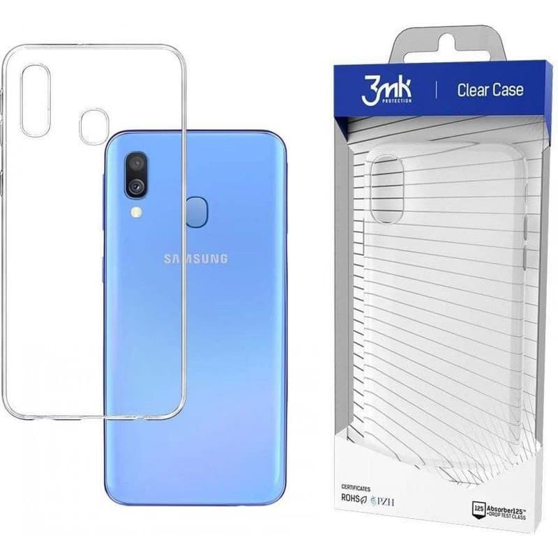 3mk ochranný kryt Clear Case pre Samsung Galaxy A40 (SM-A405), číra 2