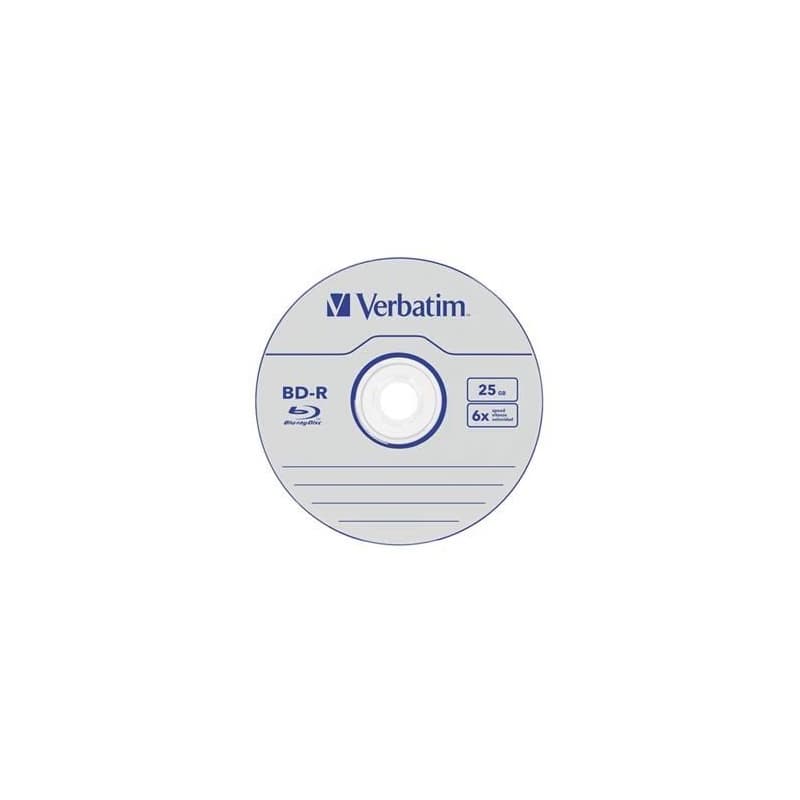 Verbatim BD-R, Datalife, 25GB, šperk box, 43836, 6x, 5-pack 2