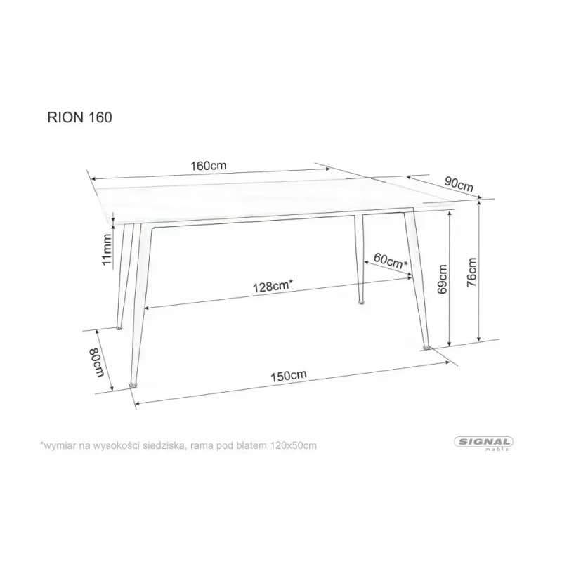 Stôl Rion 160 2