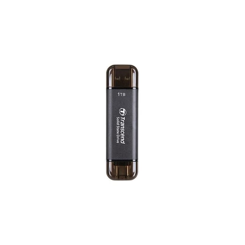 TRANSCEND SSD ESD310C 256GB, External SSD, ESD310C, USB 10Gbps, Type C/A 1