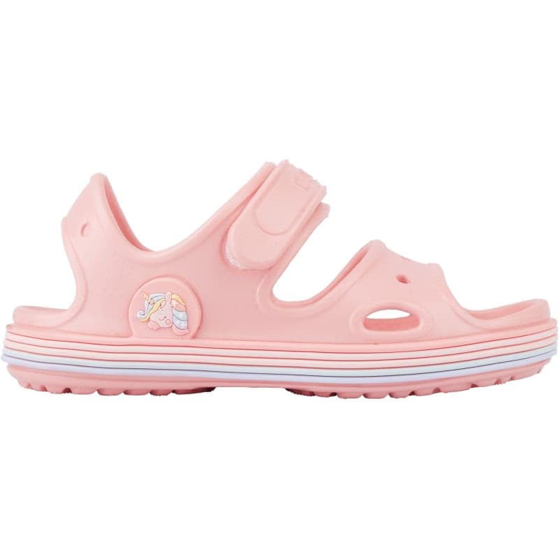 Dievčenské sandále COQUI Yogi baby pink rainbow 2