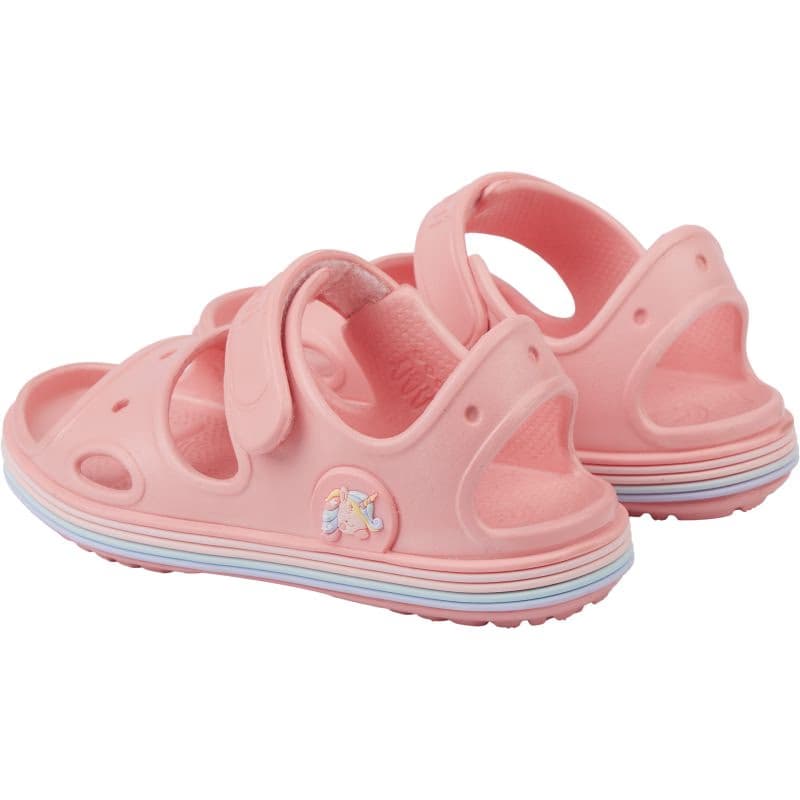 Dievčenské sandále COQUI Yogi baby pink rainbow 4